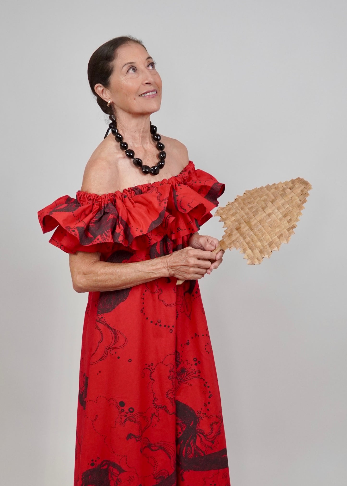 Papalina | Dream Ladies | Black on Red