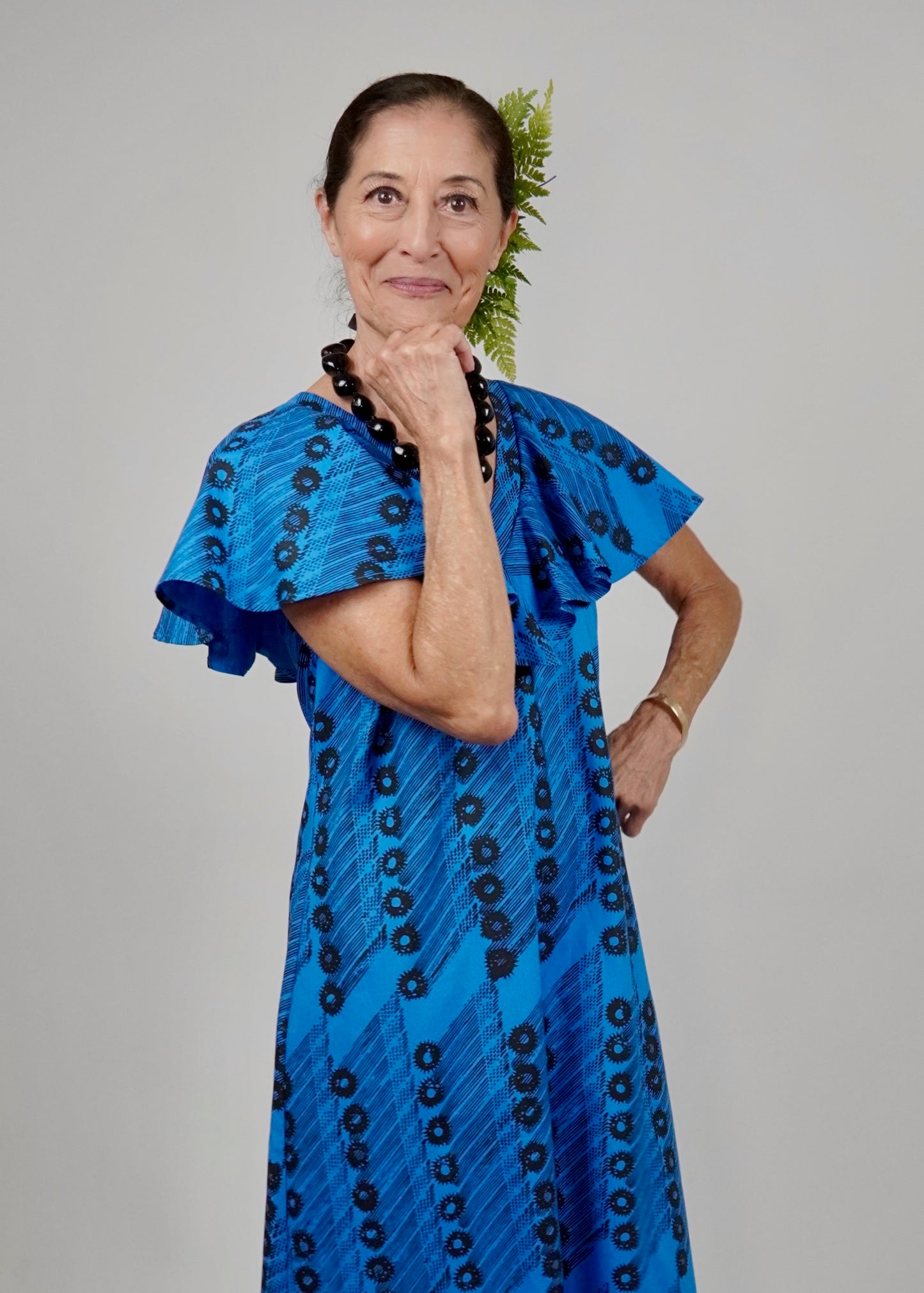 Meli mu'u | Wana Ohe Kapala | Black on Blue