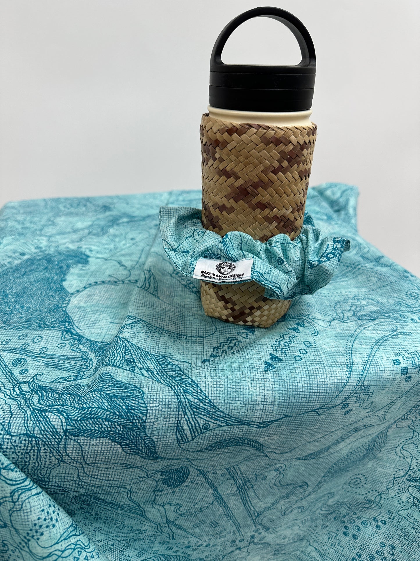 Scrunchie | Sea Dreams | Teal on Teal