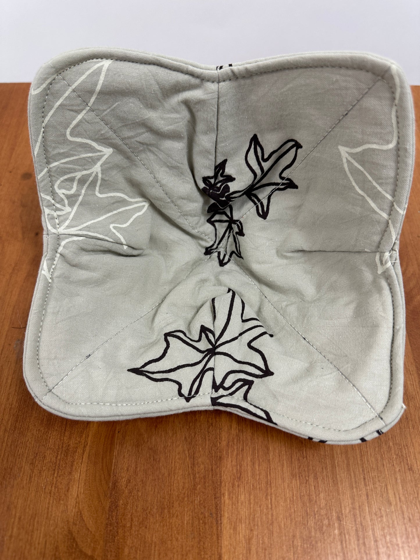 Bowl Coozie | Kukui | Brown & White on Silver Grey