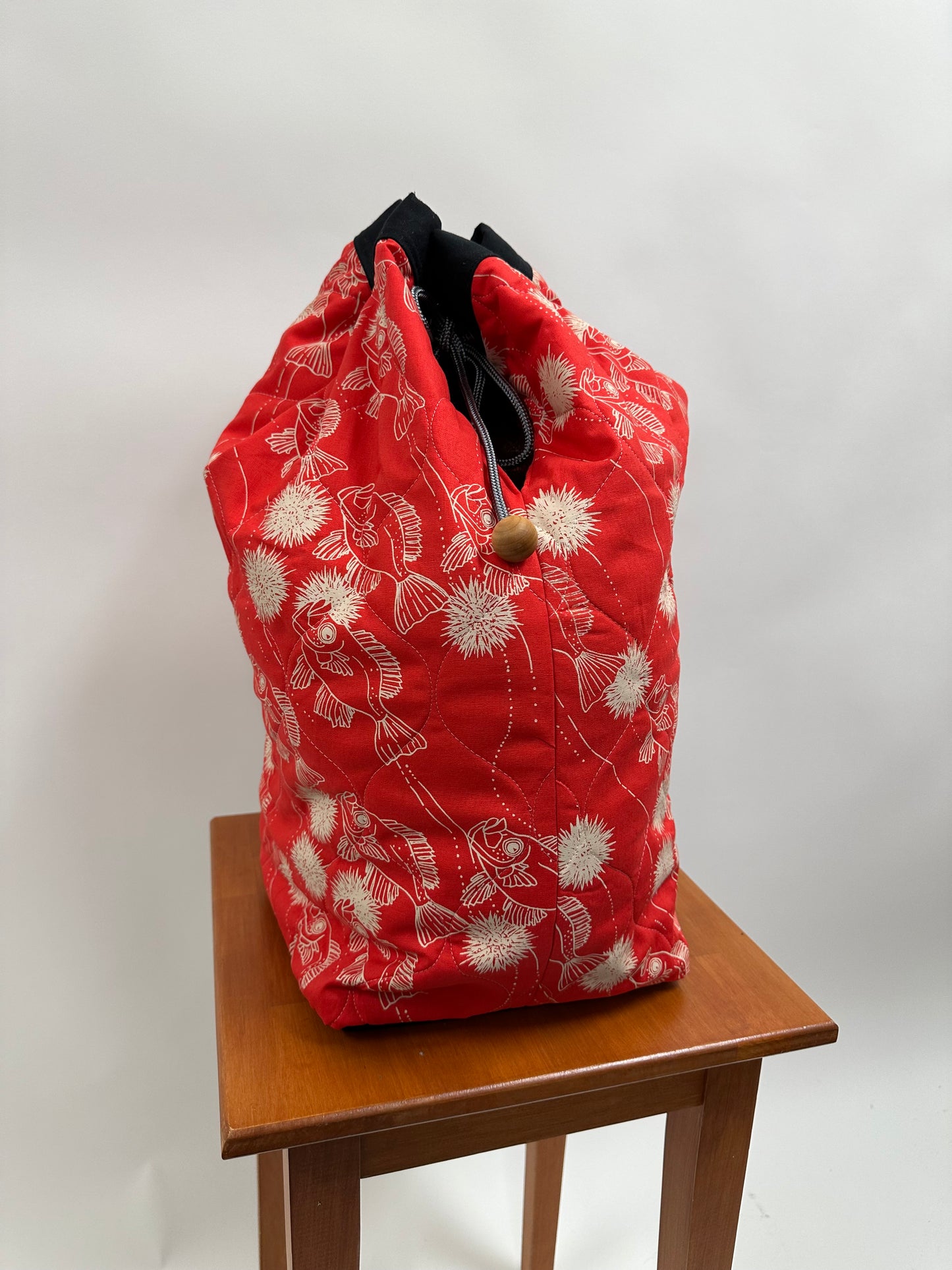 Hula Bag | Aweoweo | Creme on Salmon