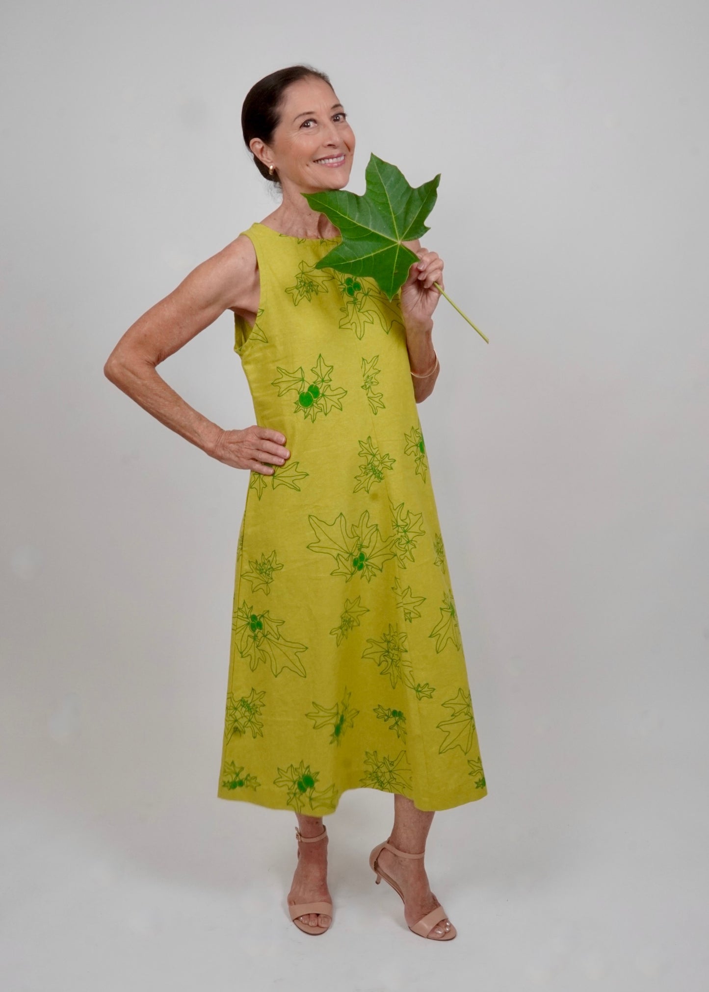Vogue Dress | Kukui | Green on Green