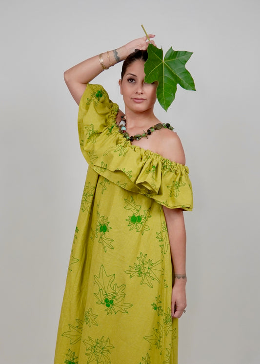 Papalina | Kukui|Green on Lime Green