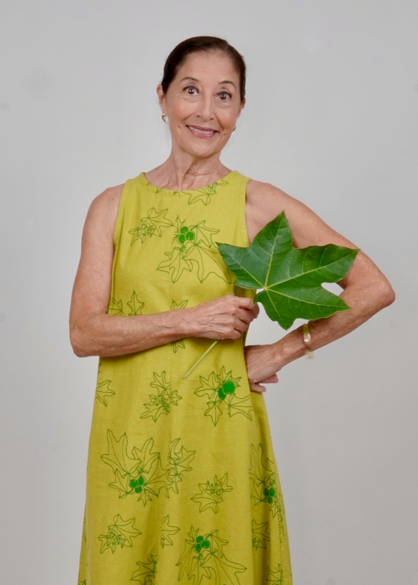 Vogue Dress | Kukui | Green on Green