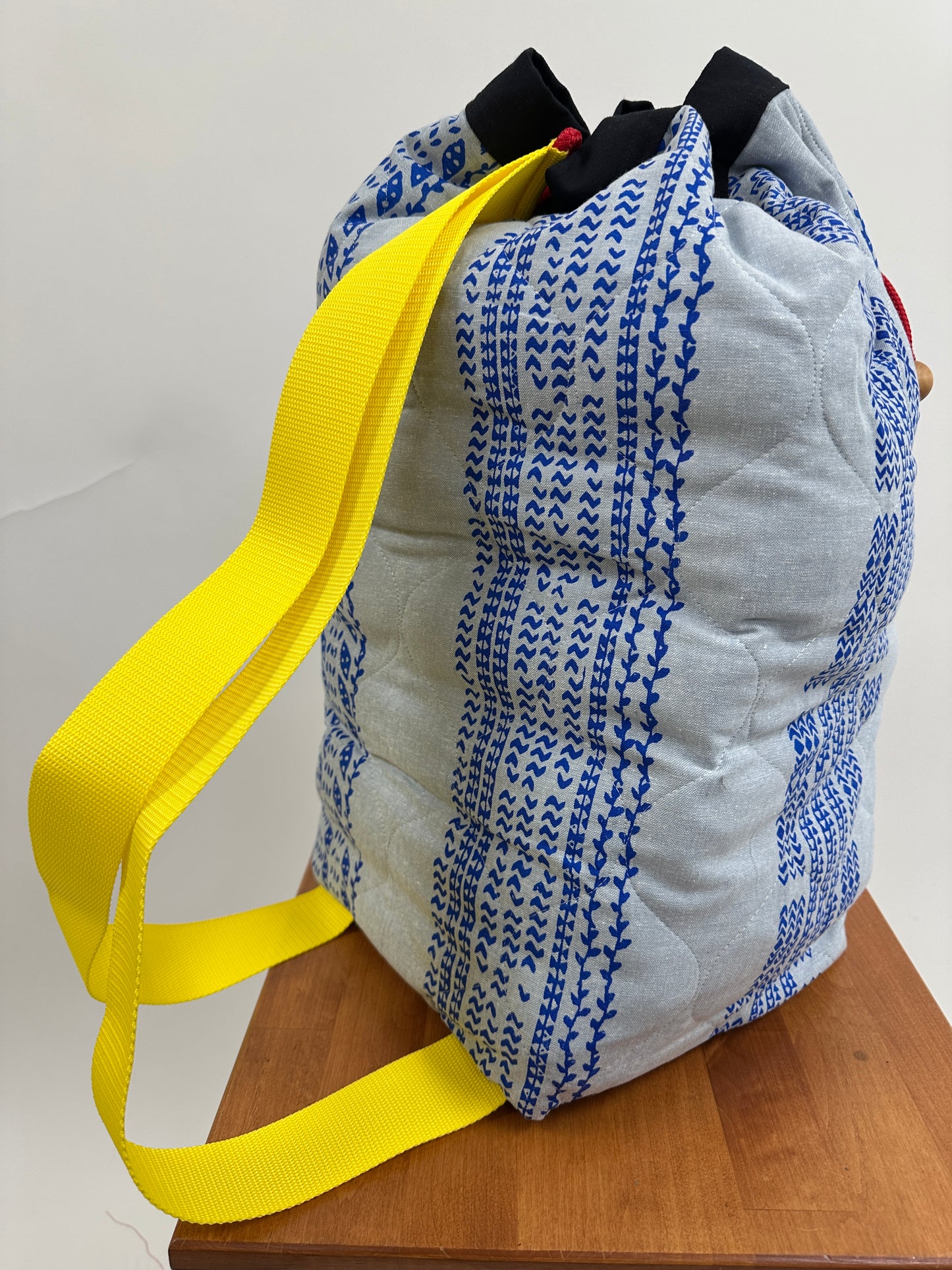 Hula Bag | Ohe Kapala | Blue on Light Blue