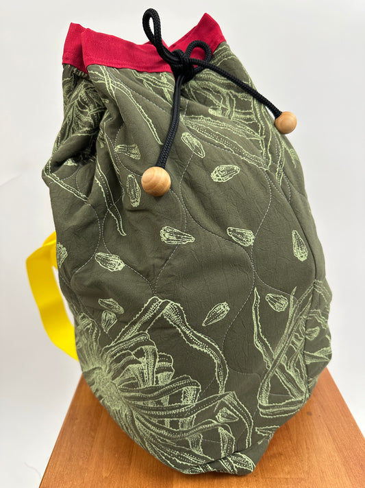Hula Bag | Hala | Lime Green on Green
