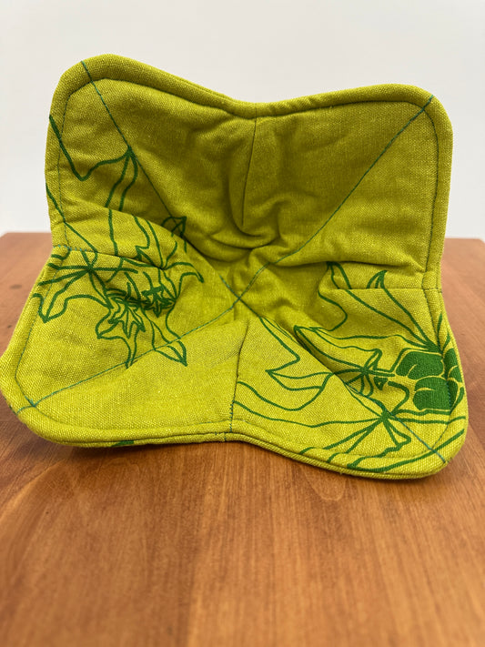 Bowl Coozie |  | Kukui | Lime Green on Green