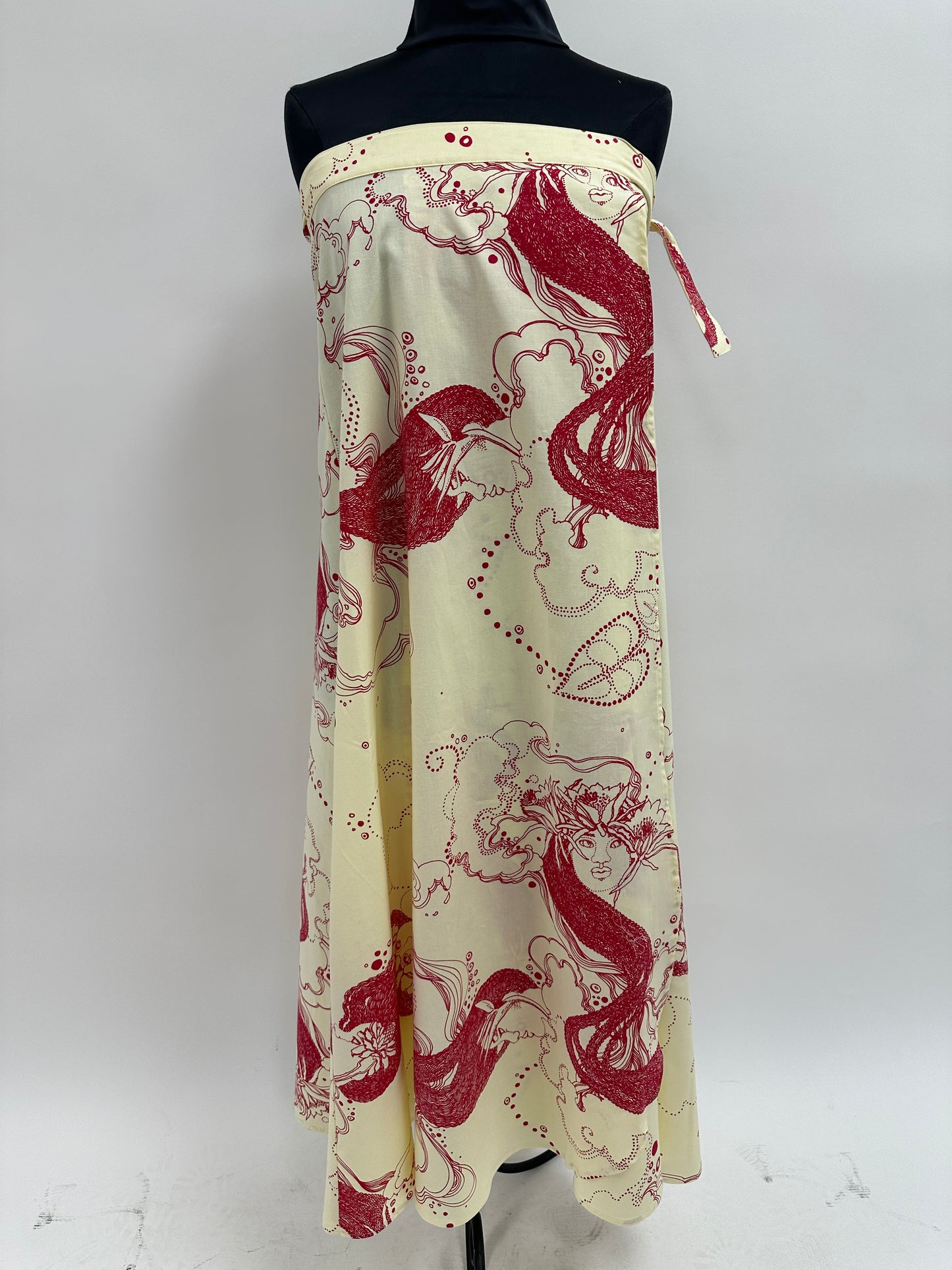 Wrap Skirt | Dream Ladies  | Red on Meringue