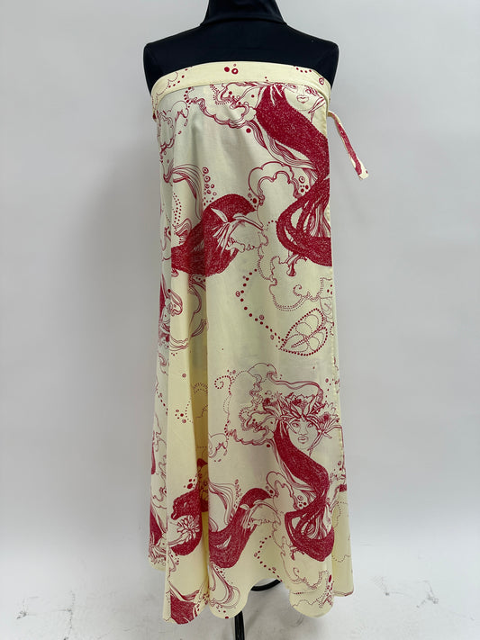 Wrap Skirt | Dream Ladies  | Red on Meringue