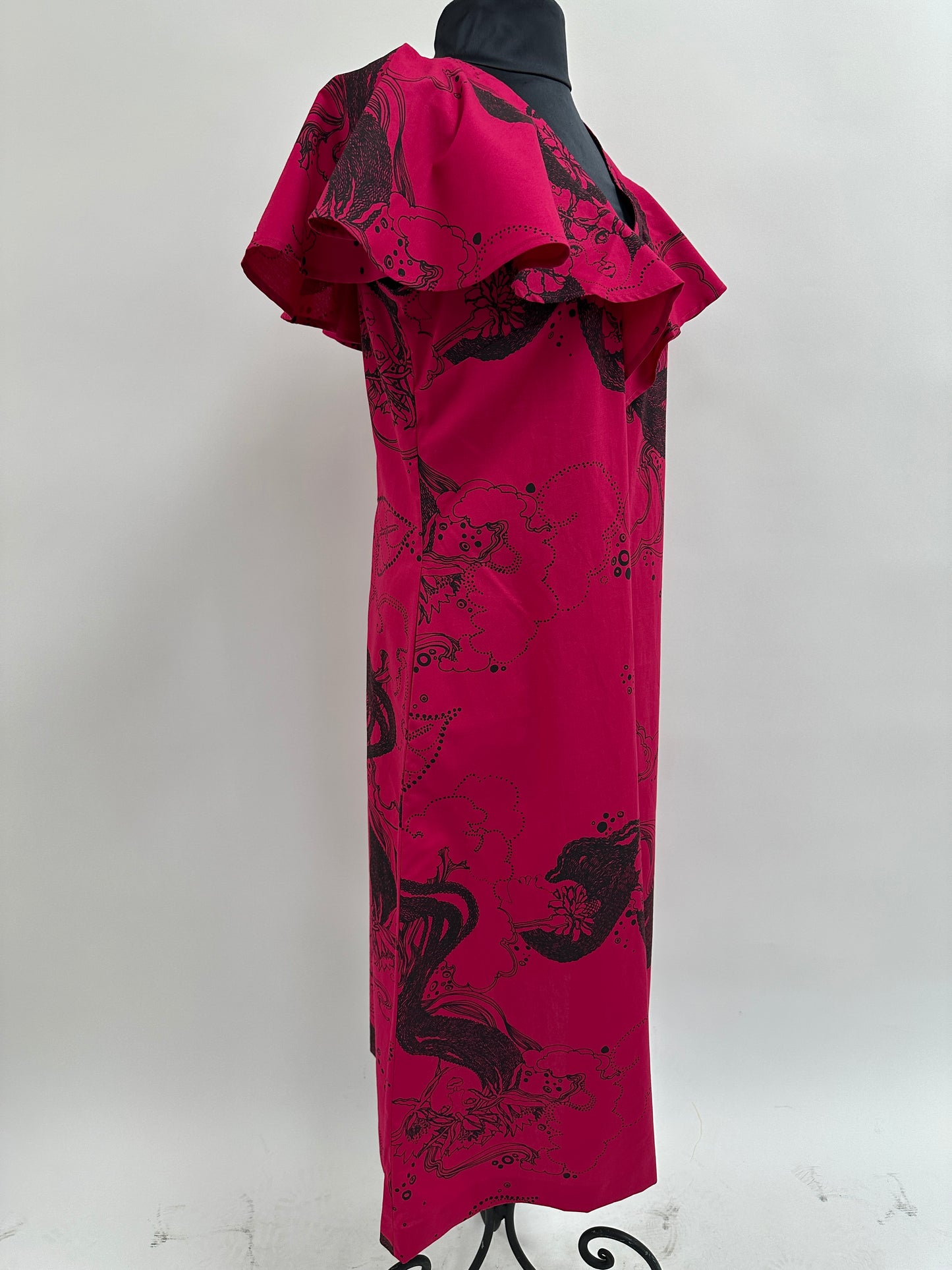 Meli Mu’u  Demi| Dream Ladies | Black on Raspberry