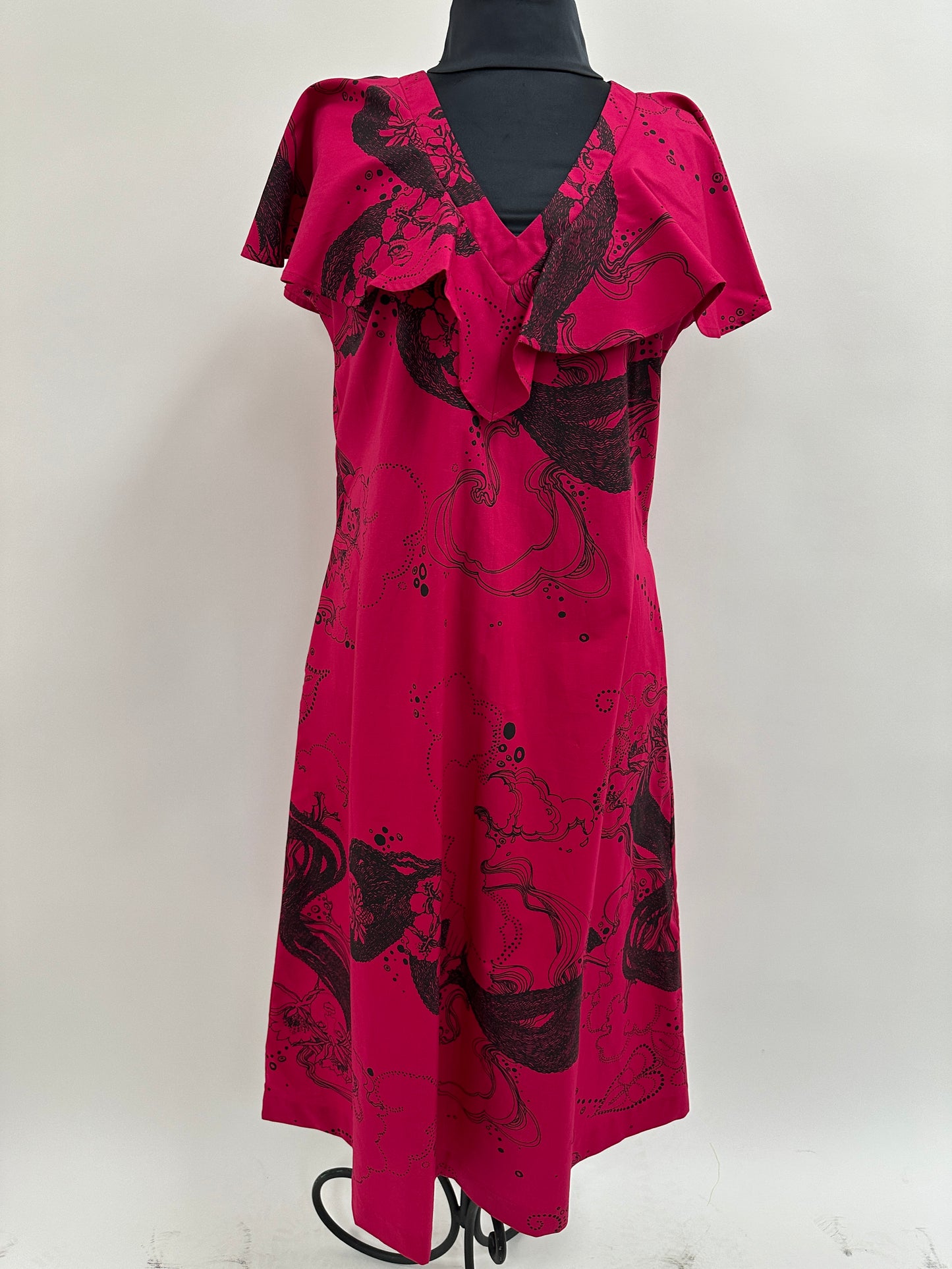 Meli Mu’u  Demi| Dream Ladies | Black on Raspberry