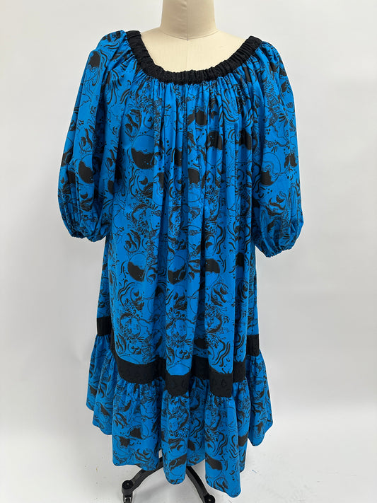 Godiva |  Coral Reef  | Black on Turquoise