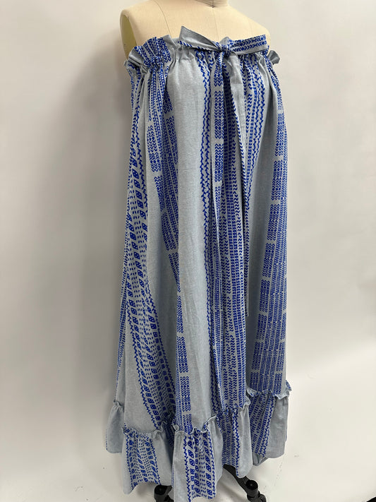 Kikepa | Ohe Kapala | Blue on Light Blue