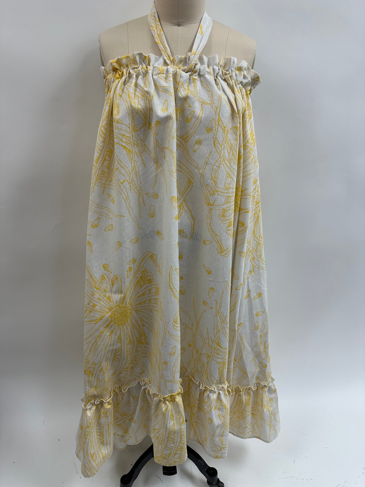 Kikepa | Glitter Hala | Yellow on White