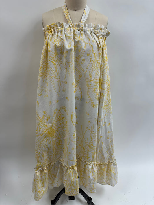 Kikepa | Glitter Hala | Yellow on White