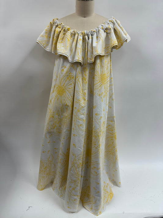 Papalina | Glitter Hala | Yellow on White