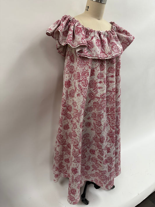 Papalina | Glitter Lokelani | Red on Print