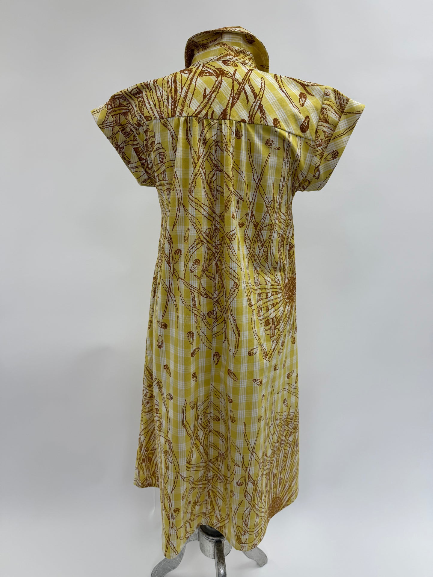 Brook | Hala | Brown on Yellow Palaka