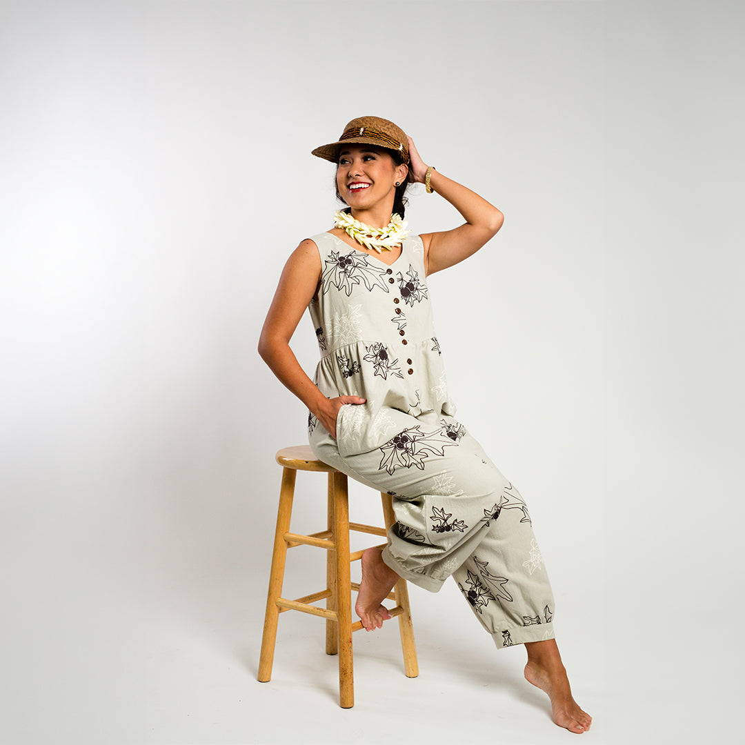 Romper | Hala | Green on Green